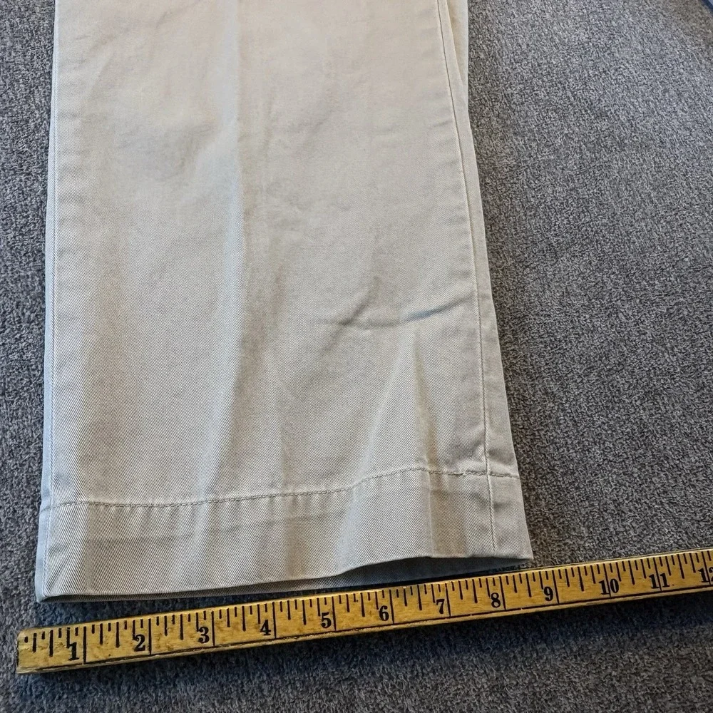 VTG Polo Ralph Lauren Preston Pant Khakis Mens 38X30 Fits 36x27‎ Classic Chino